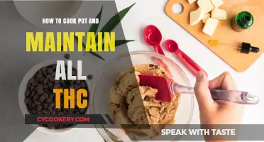 Cooking Pot: Retaining THC's Full Potential
