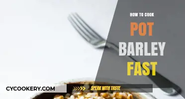 Quick Pot Barley: A Fast, Easy, and Healthy Option