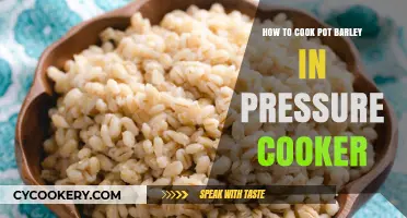 Pressure Cooking Pot Barley: Quick, Easy, Delicious!