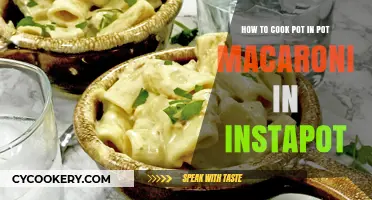 Macaroni in an Instapot: Quick, Easy, Delicious