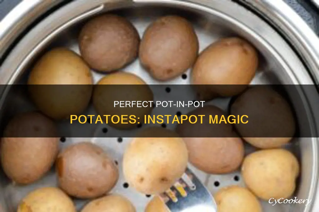 how to cook pot in pot potatoes in instapot