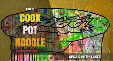 Mastering the Art of Pot Noodle Cooking