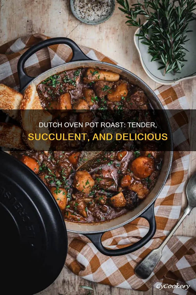 how to cook pot roast in dutch oven