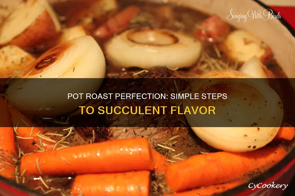 how to cook pot roasy