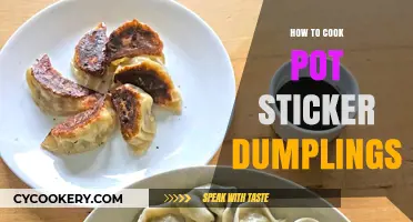 Mastering Pot Sticker Dumplings: A Beginner's Guide