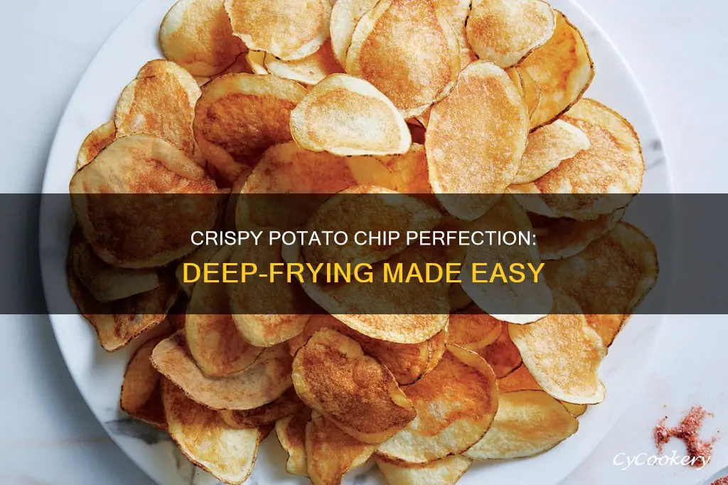 how to cook potato chips in a deep fryer