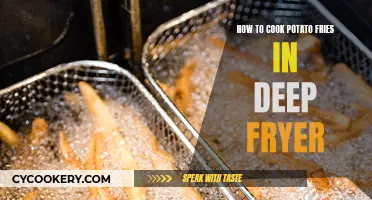 Potato Fries: Deep-Frying for Crispy, Golden Treats