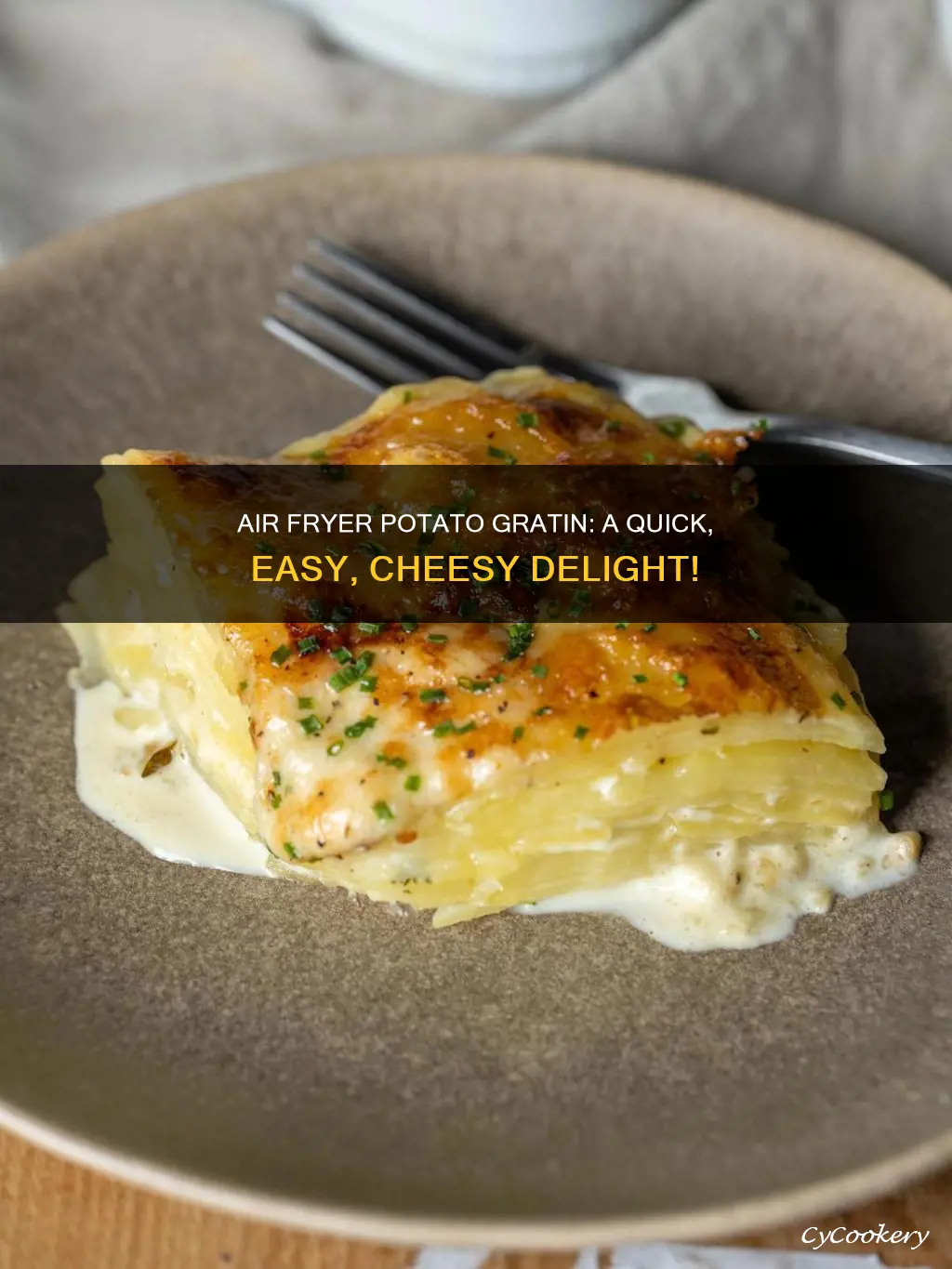 how to cook potato gratin in air fryer