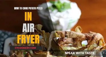 Air-Fryer Potato Peel Snacks: A Tasty, Crispy Treat!