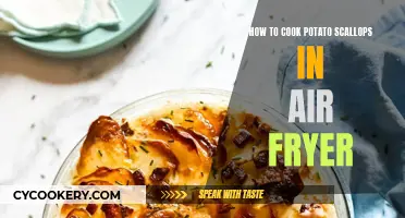 Air-Fried Potato Scallops: Quick, Crispy, Delicious