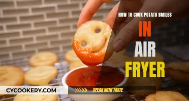 Crispy Potato Smiles: Air Fryer Magic Unveiled