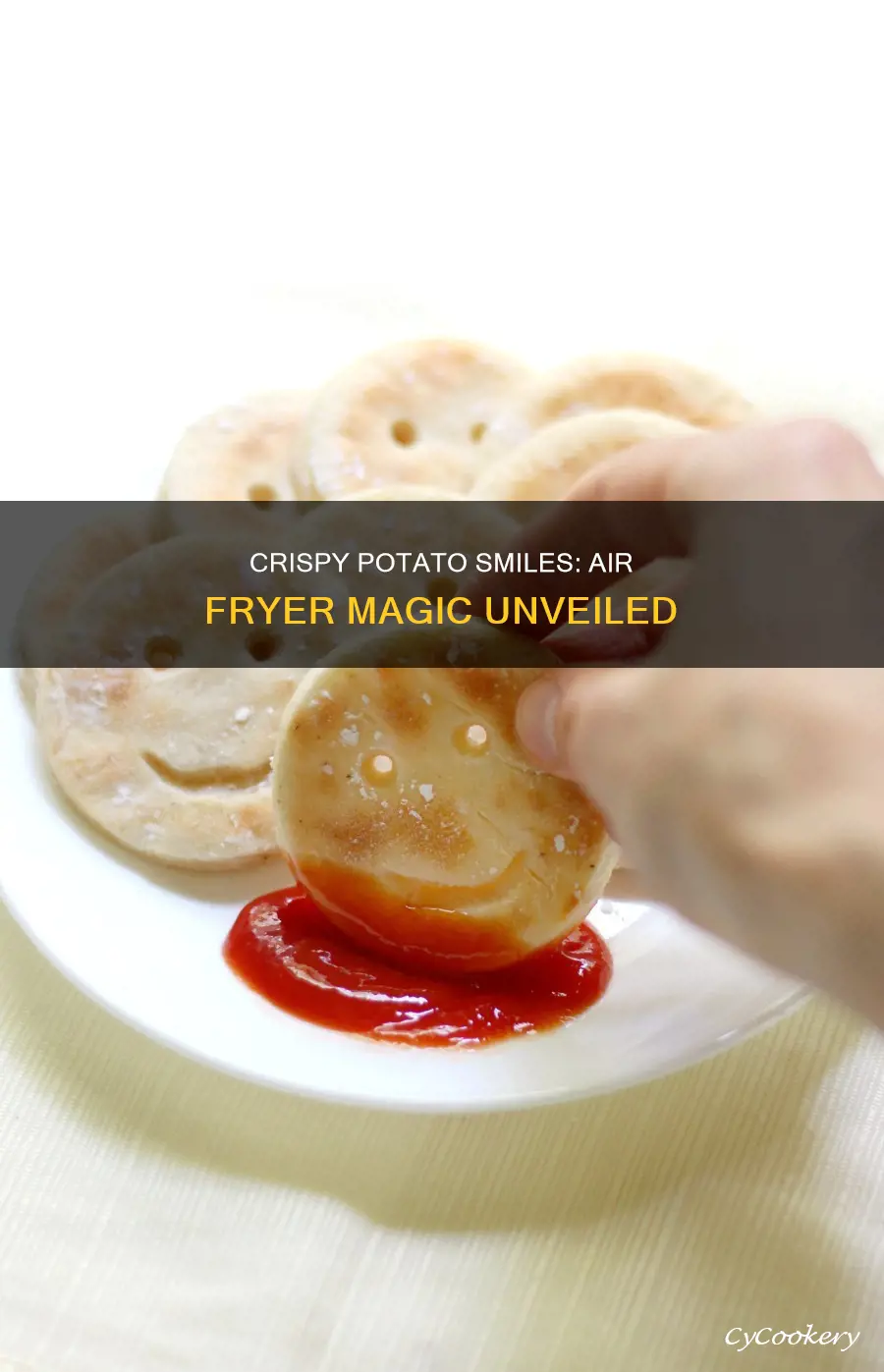 how to cook potato smiles in air fryer