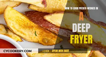Deep-Frying Potato Wedges: A Quick, Crispy Treat