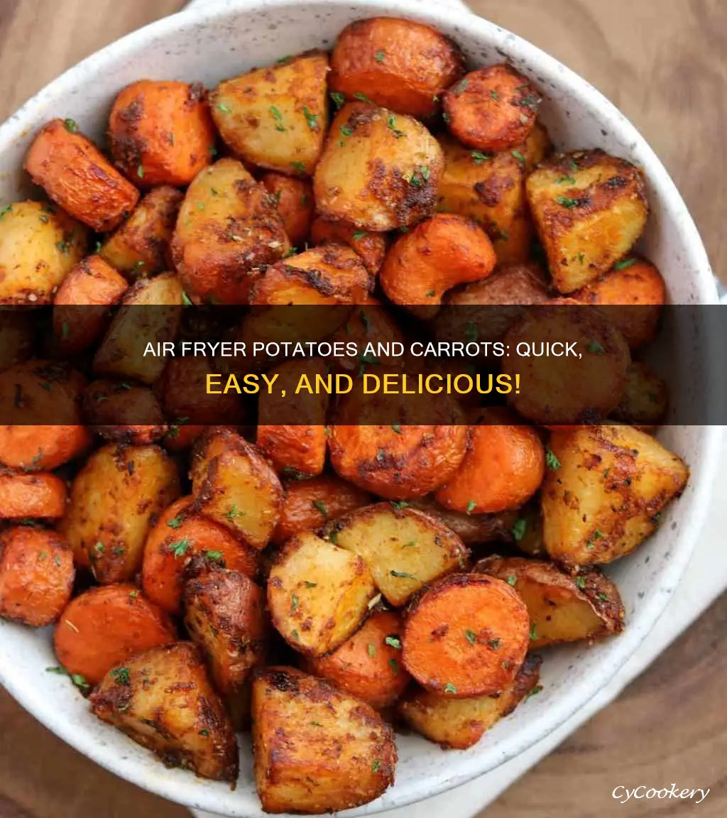 how to cook potatoes and carrots in air fryer