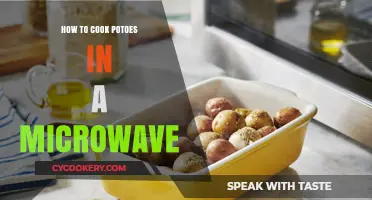 Quick Potato Cooking in the Microwave
