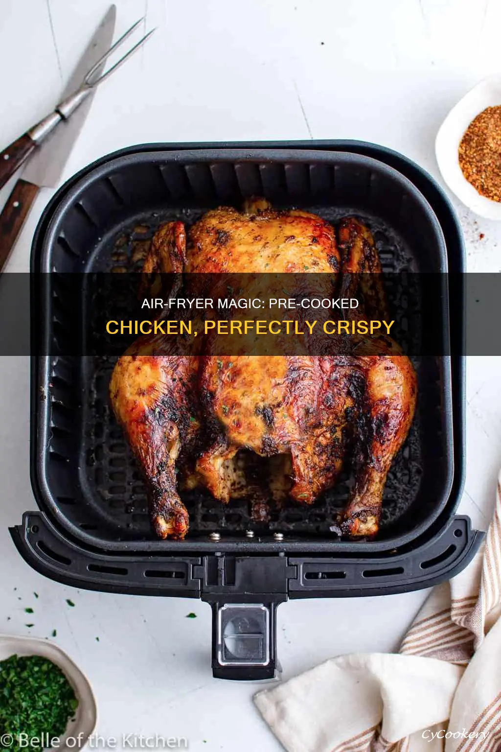 how to cook pre cooked chicken in air fryer