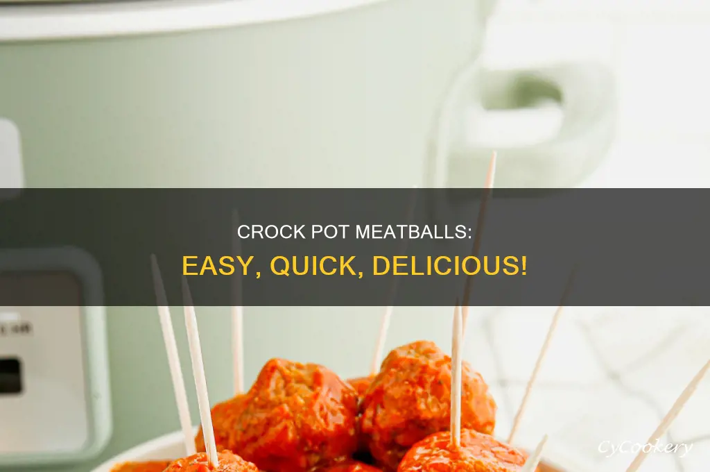 how to cook pre cooked meatballs in a crock pot