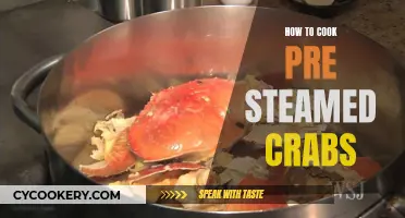 Preparing Pre-Steamed Crabs: A Simple Guide