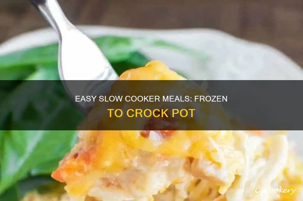 how to cook prepared frozen crock pot meals