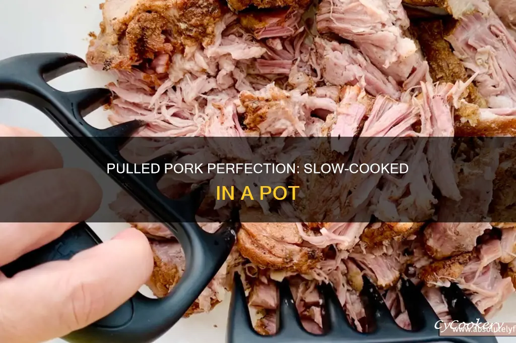 how to cook pulled pork in a pot