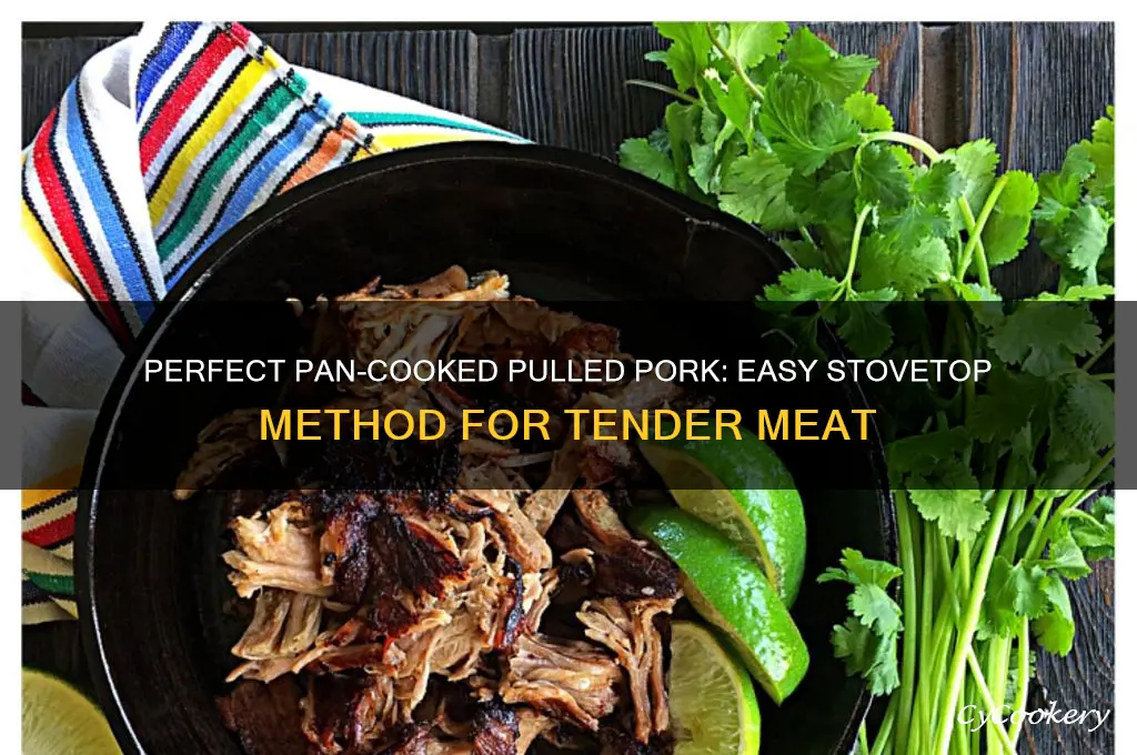 how to cook pulled pork using a frying pan