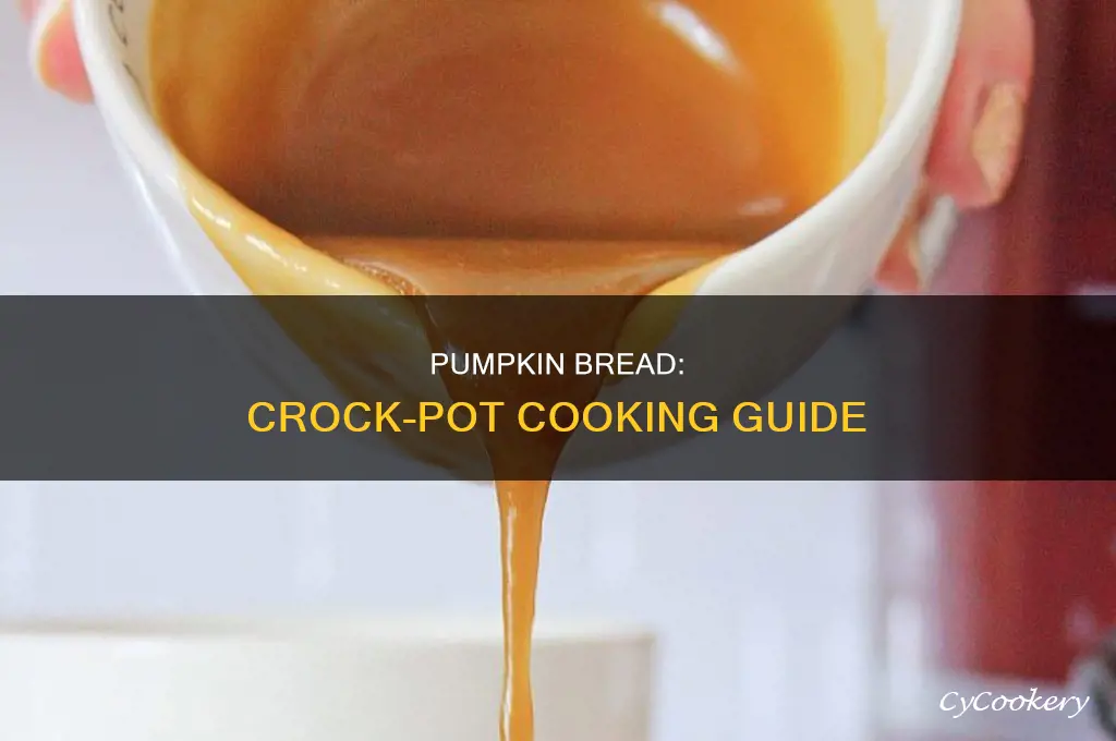 how to cook pumpkin bread in a crock pot