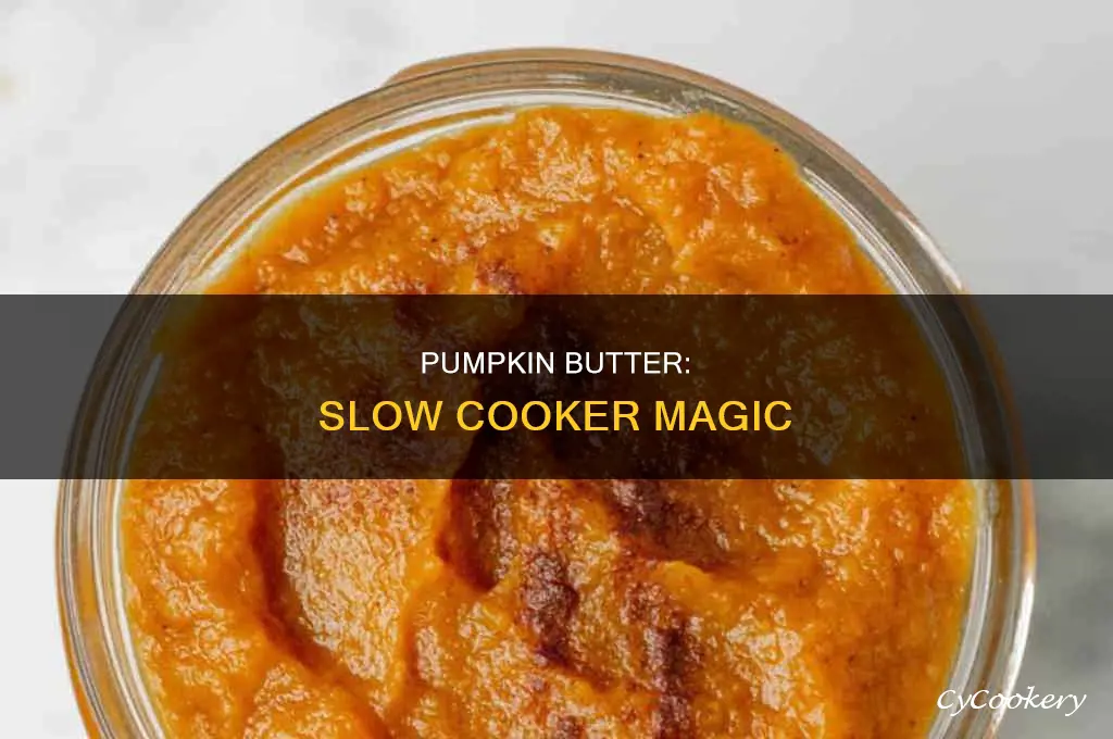 how to cook pumpkin butter in a crock pot