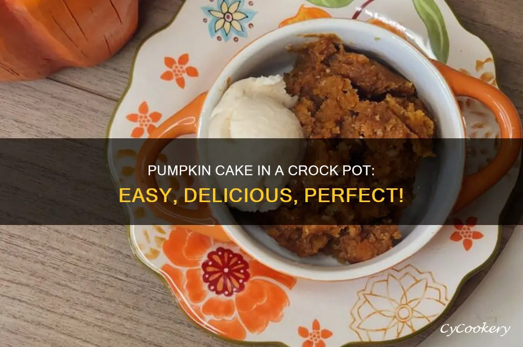 how to cook pumpkin cake in crock pot