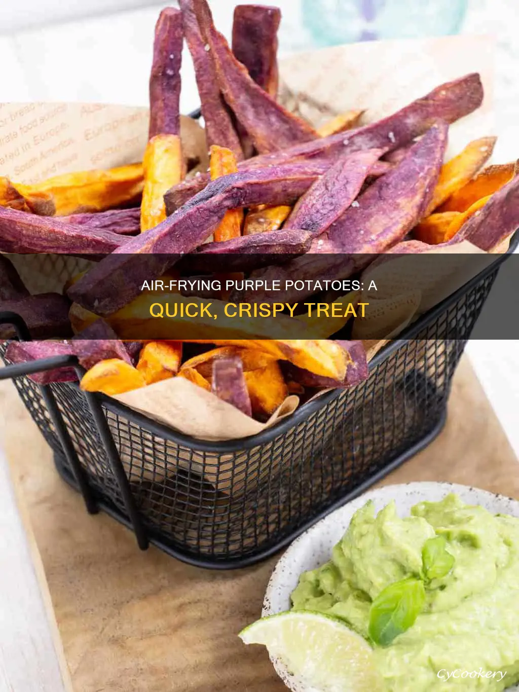 how to cook purple potatoes in air fryer