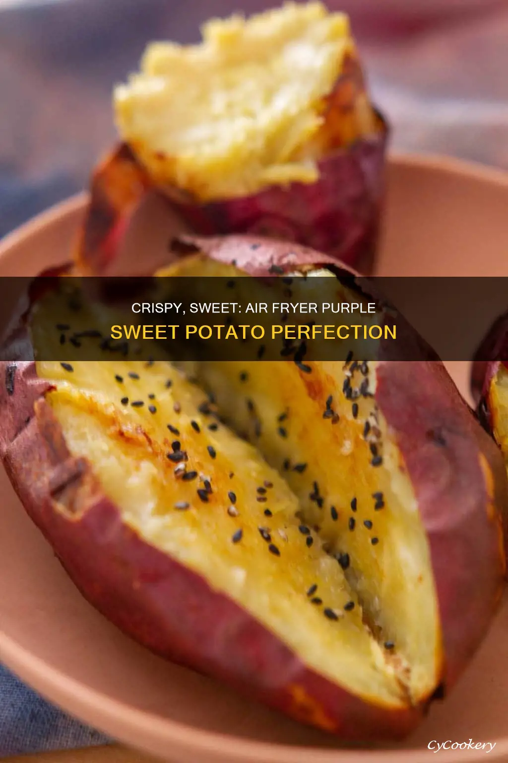 how to cook purple sweet potatoes in air fryer