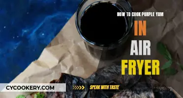 Air-Frying Purple Yam: Quick, Easy, and Delicious!