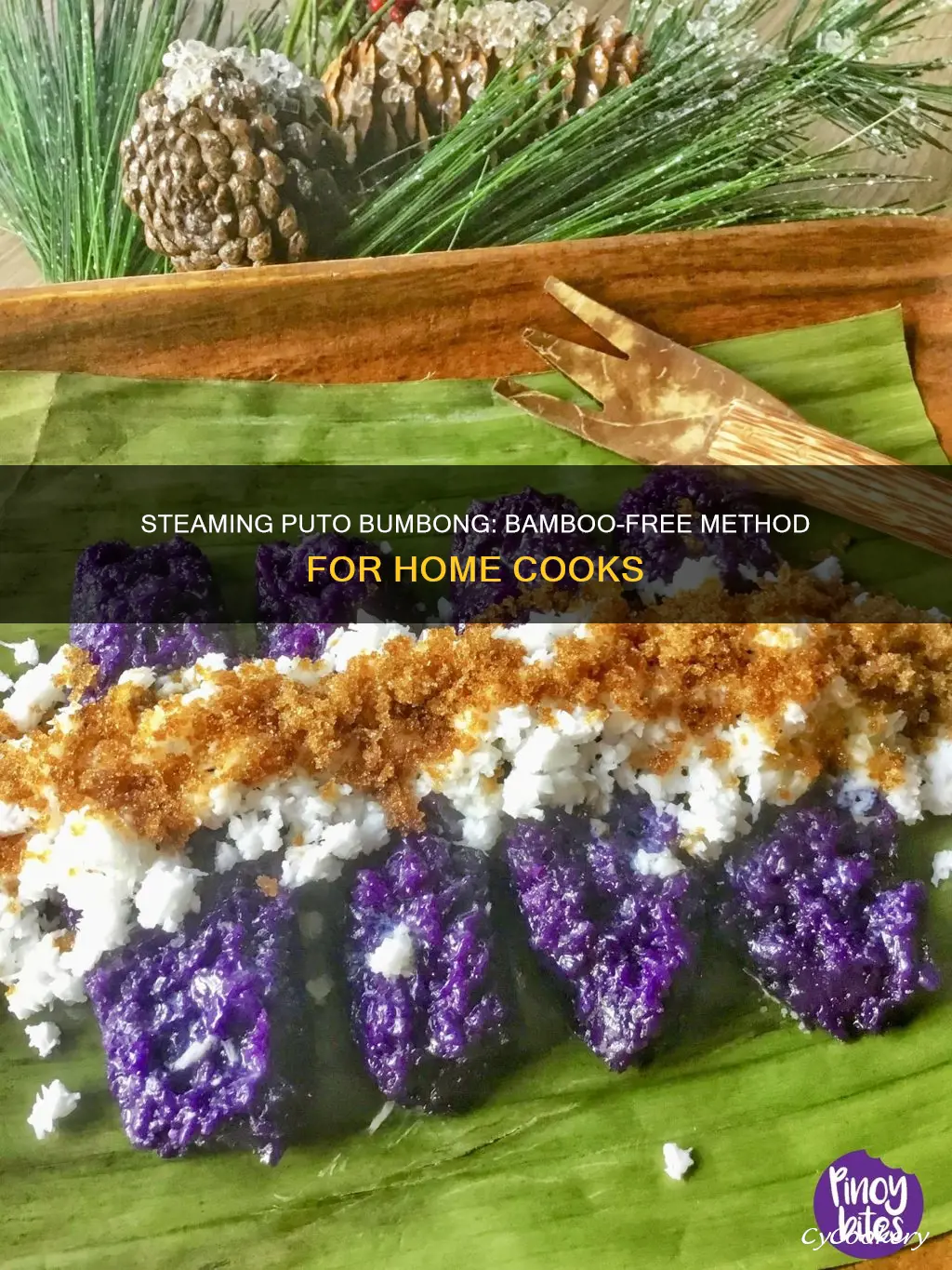 how to cook puto bumbong without bamboo steamer