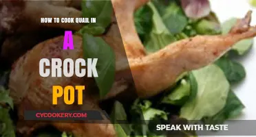 Easy Crock-Pot Quail Cooking Guide
