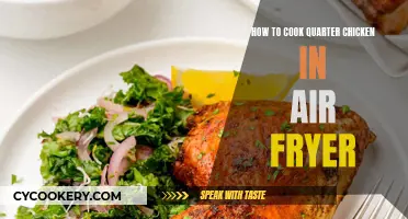 Air-Frying a Quarter Chicken: Quick, Easy, and Delicious