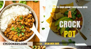 Quick Vegetarian Crock-Pot Cooking: Easy, Healthy, and Fast!
