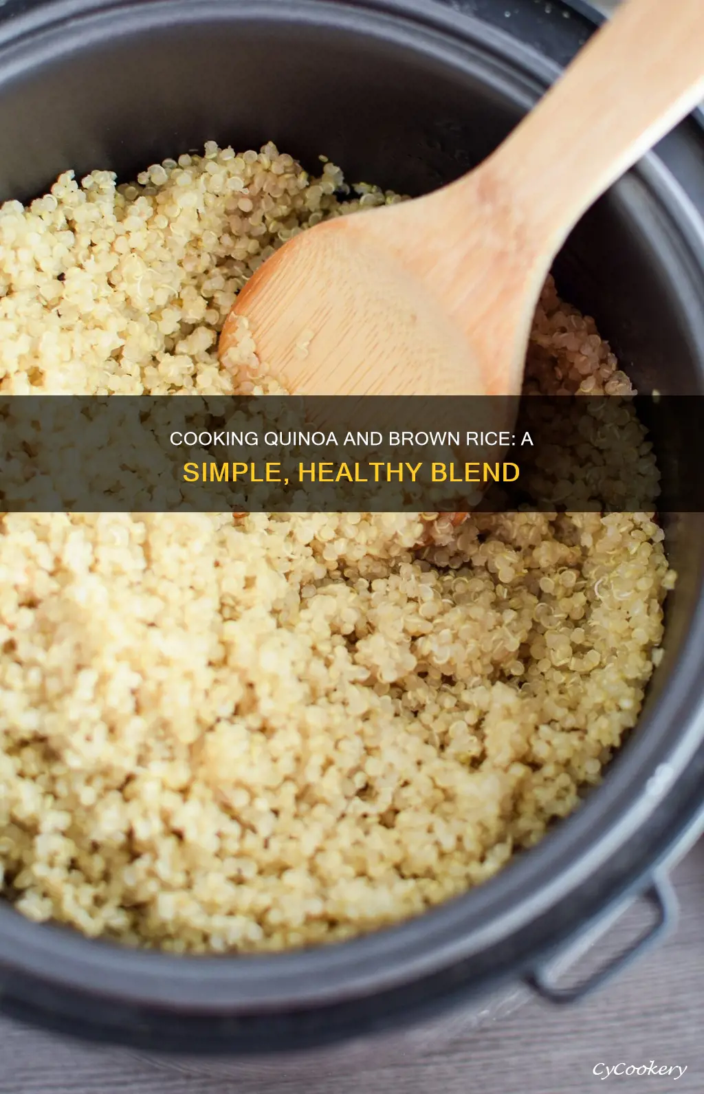 how to cook quinoa and brown rice blend