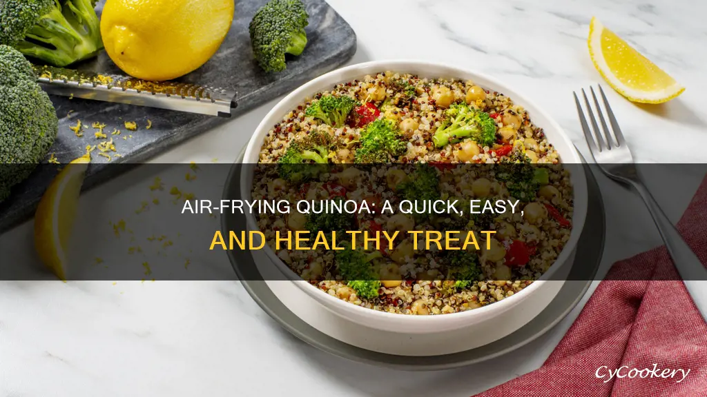 how to cook quinoa in an air fryer