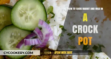 Cooking Rabbit and Rice: Crock-Pot Style