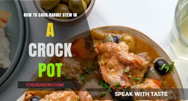 Cooking Rabbit Stew: Crock Pot Magic