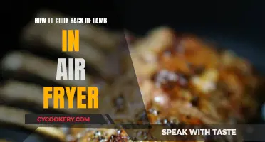 Air-Fried Rack of Lamb: Quick, Easy, Delicious