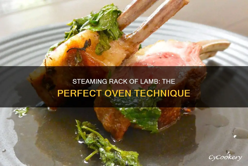 how to cook rack of lamb in steam oven