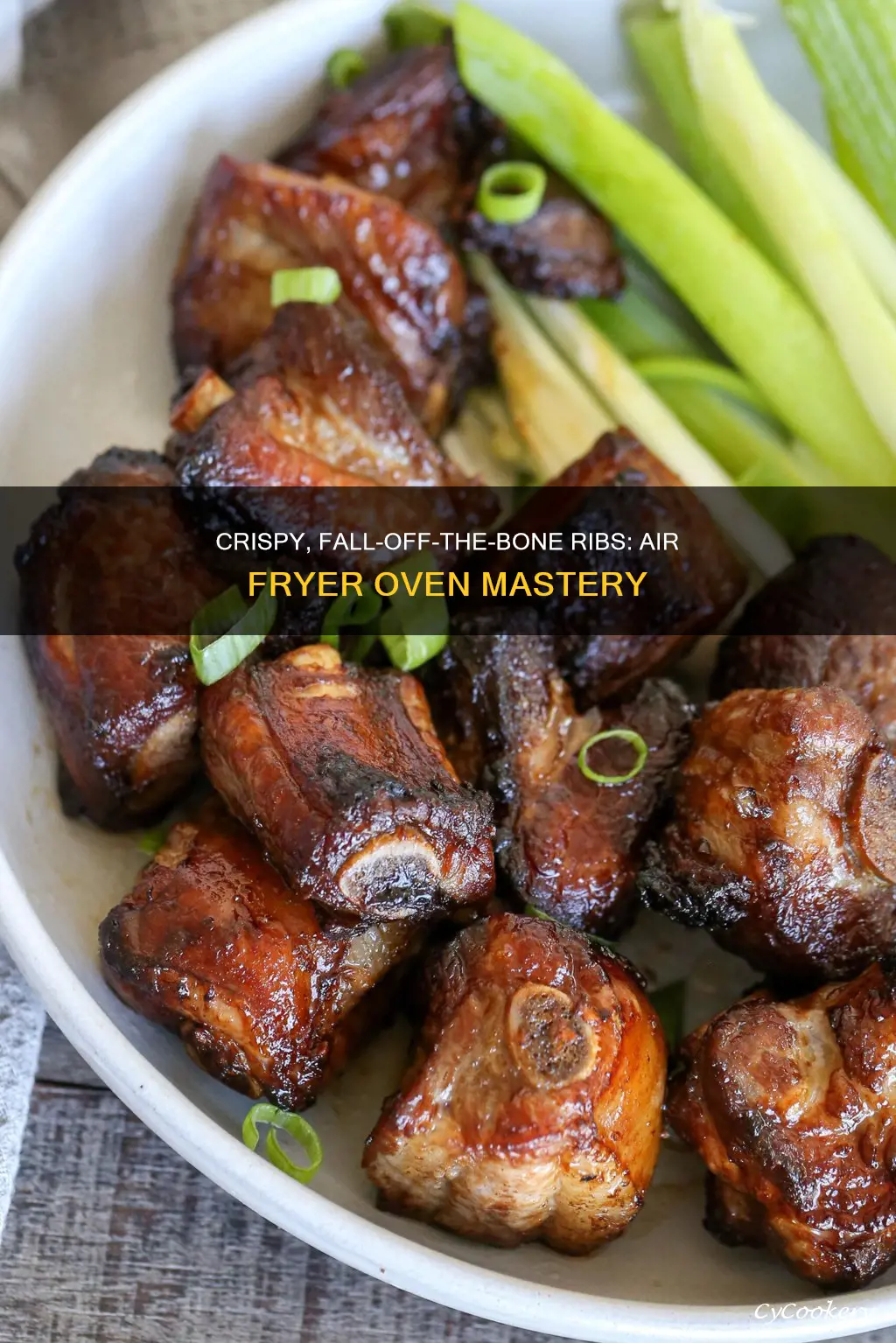 how to cook rack of ribs in air fryer oven