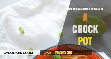 Cooking Ramen Noodles: Crock-Pot Style
