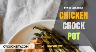 Quick Ranch Chicken: Crock Pot Magic