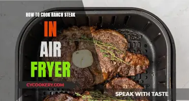 Air-Fryer Ranch Steak: Quick, Crispy, and Delicious!