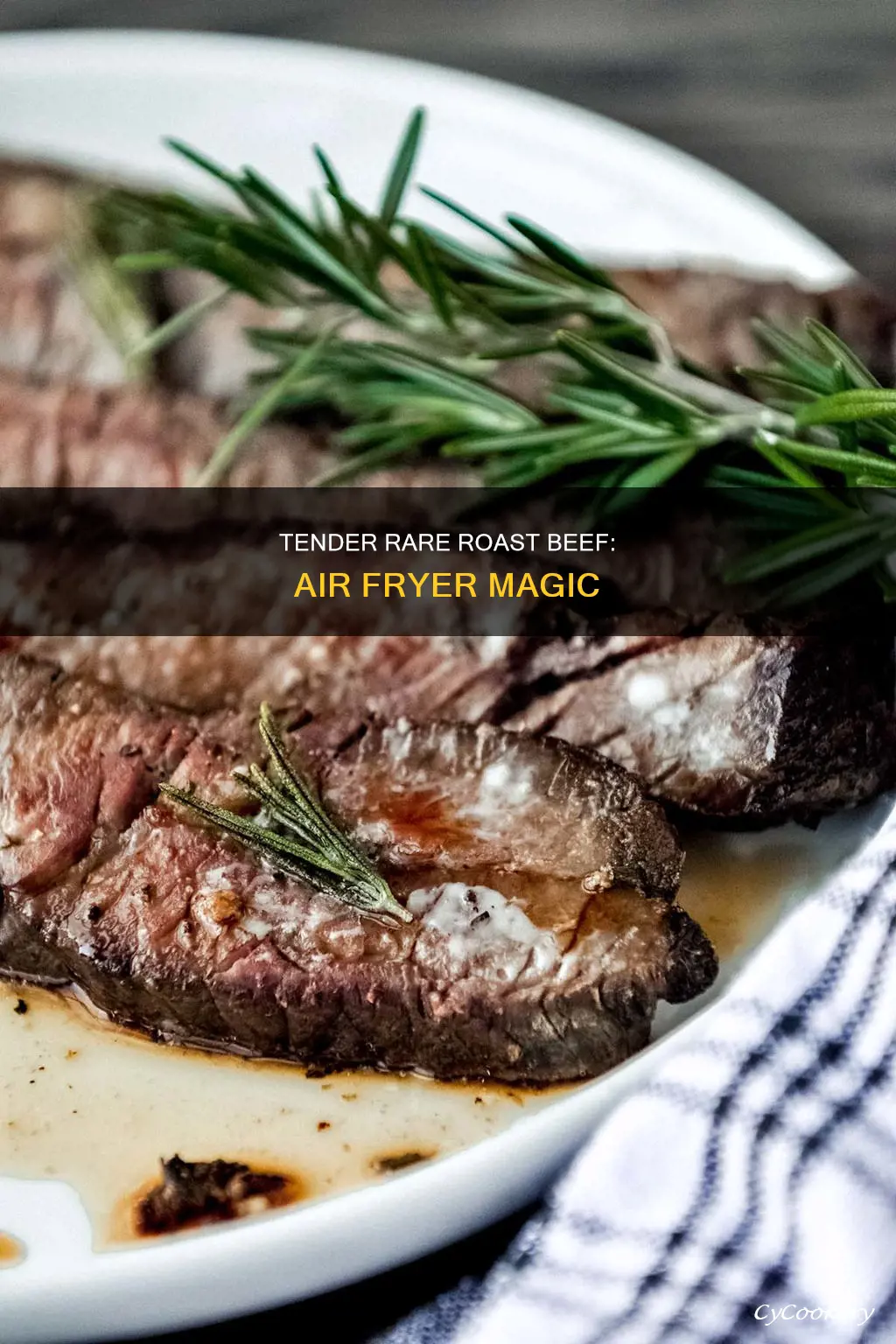 how to cook rare roast beef in air fryer