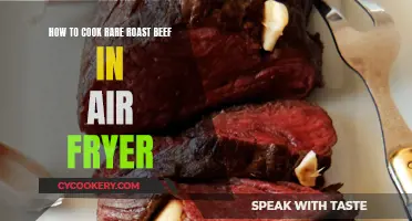 Roast Beef in Air Fryer: Rare and Perfect