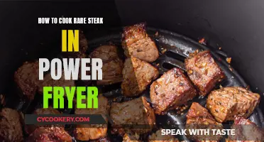 Master the Art of Rare Steak: Power Fryer Technique