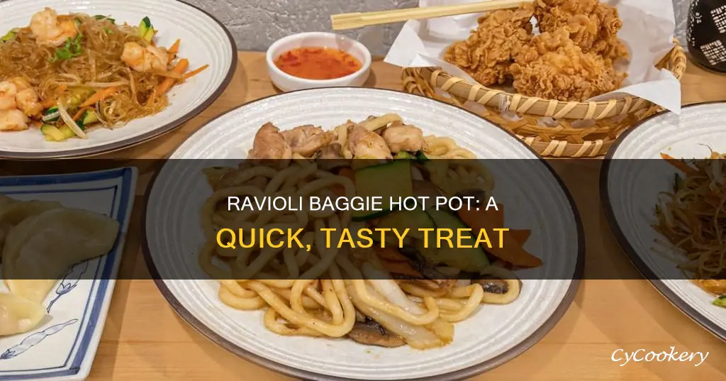 how to cook ravioli baggie hot pot