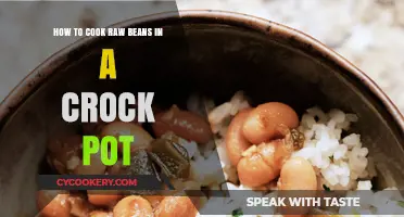 Crock Pot Cooking: Preparing Perfect Beans